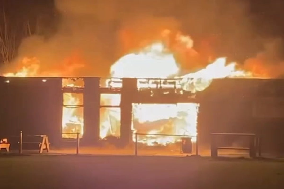 Iconic 120-year-old rugby venue burns to ground