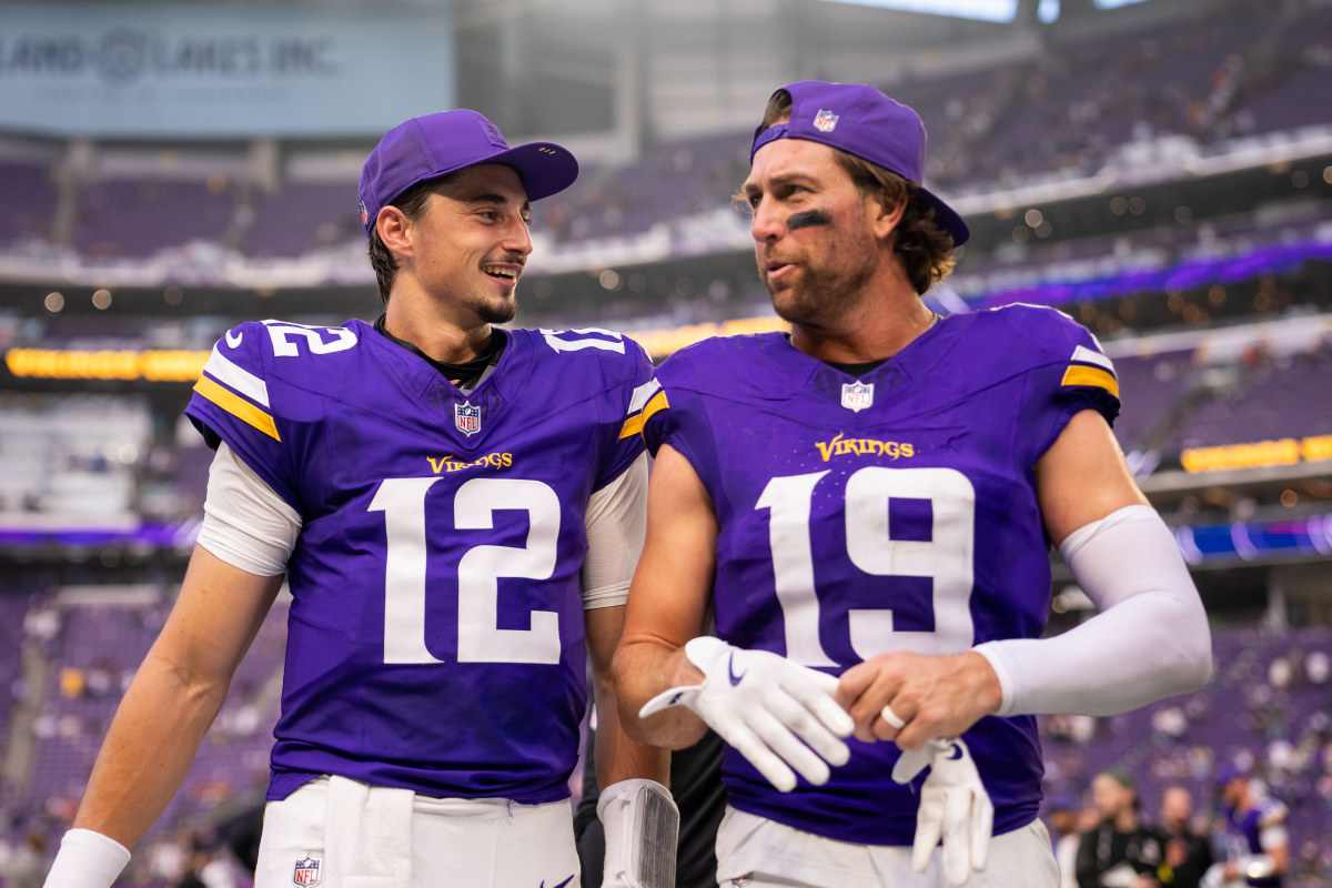 Vikings Announce Decision to Waive ‘One of the All-Time Great’ WR Amid ...