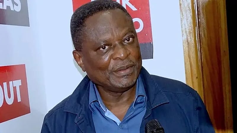 The late Cameroonian opposition leader Anicet Ekane who died while in police custody