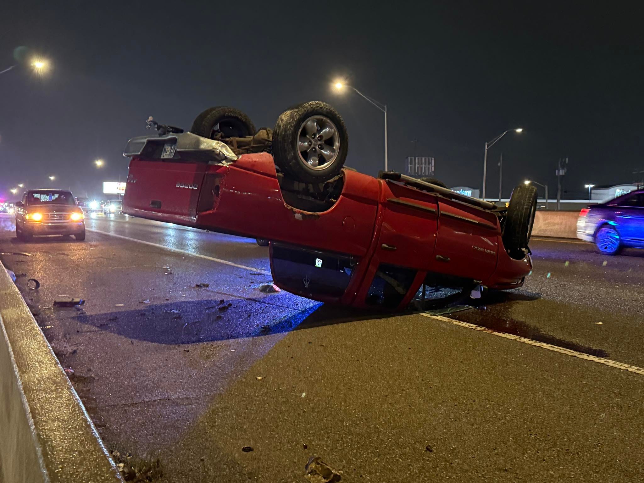 Slick roads cause more than 100 crashes across Oklahoma City metro