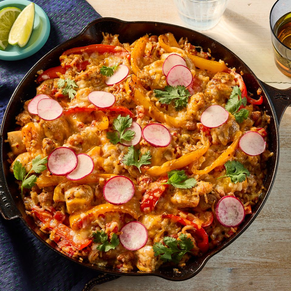Recipe image of Chicken Fajita Rice Bake.