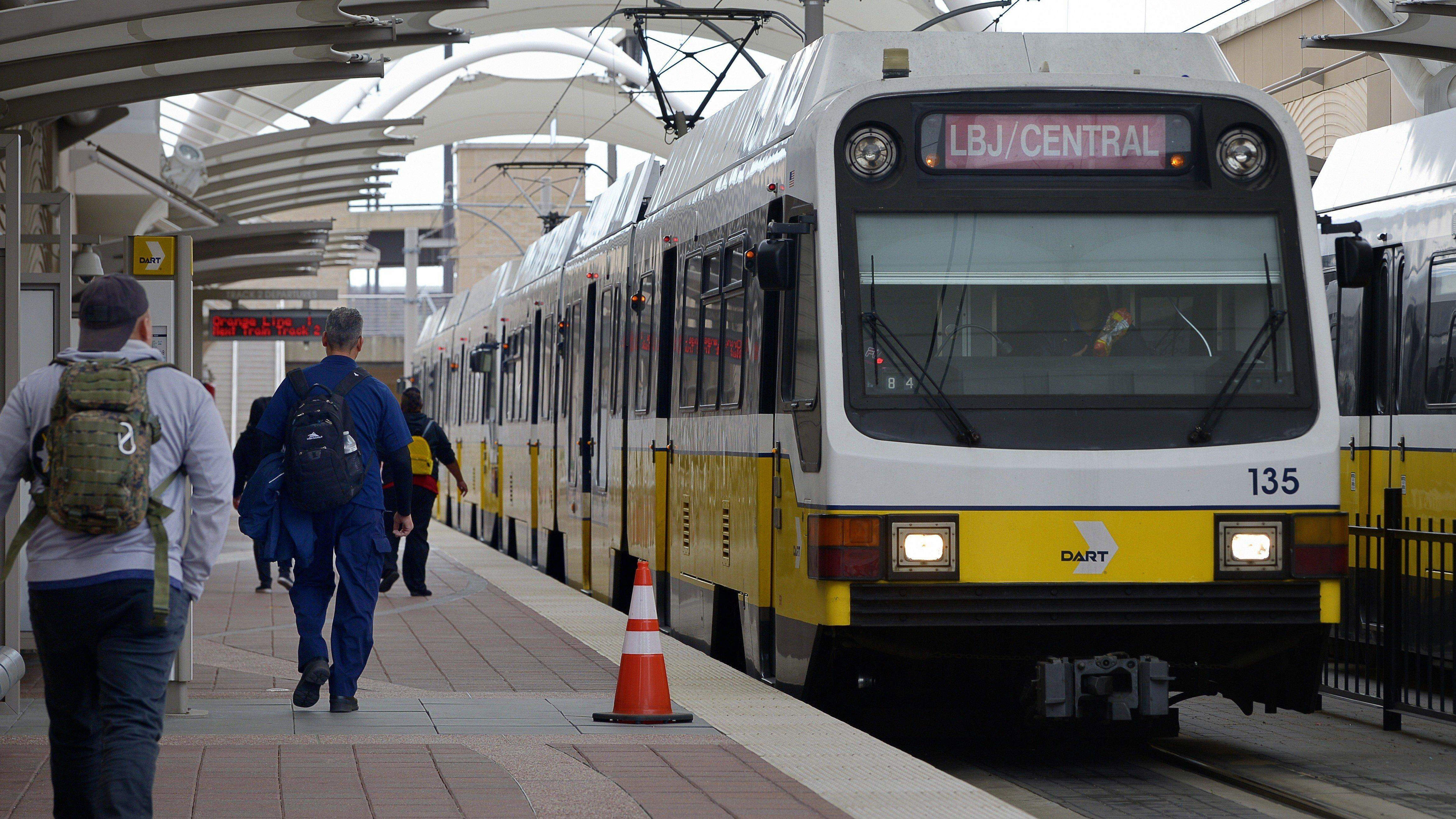 Avoid construction and travel headaches by taking the train to DFW Airport