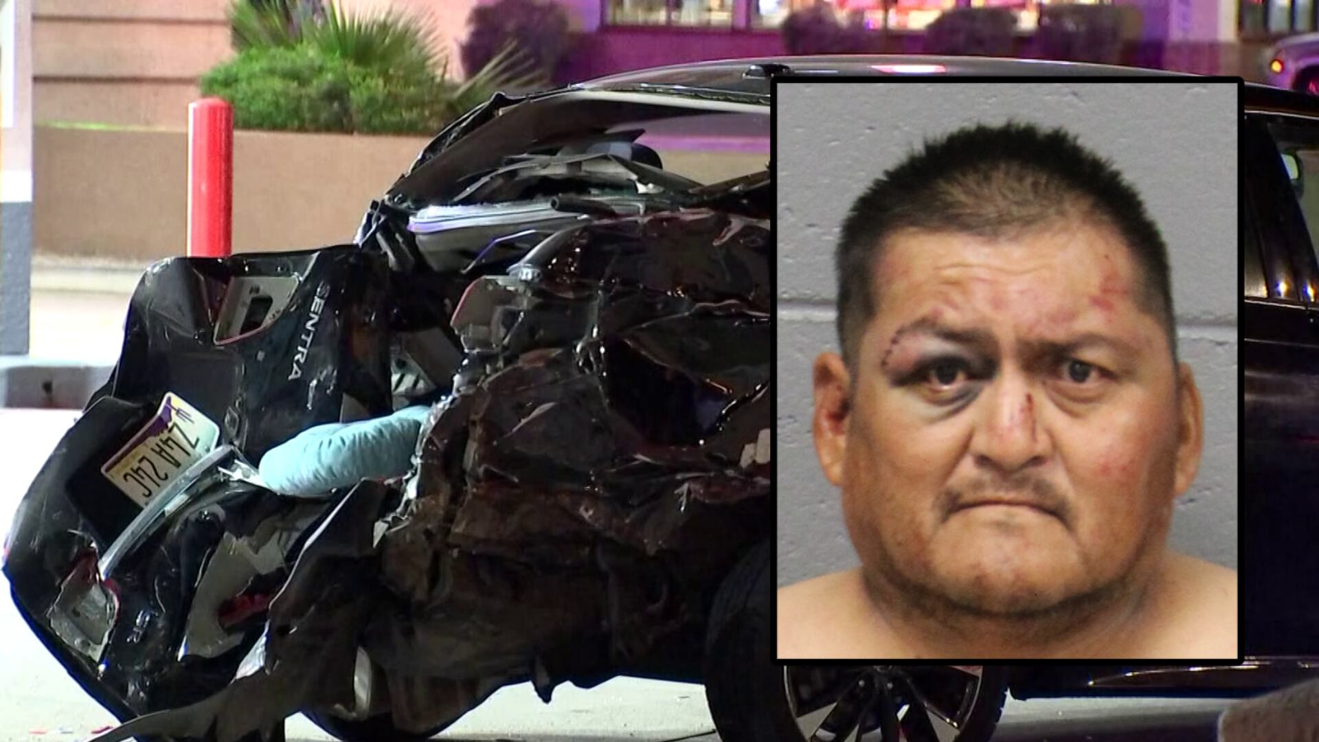 Man accused of ramming cars before hiding from police in Mesa