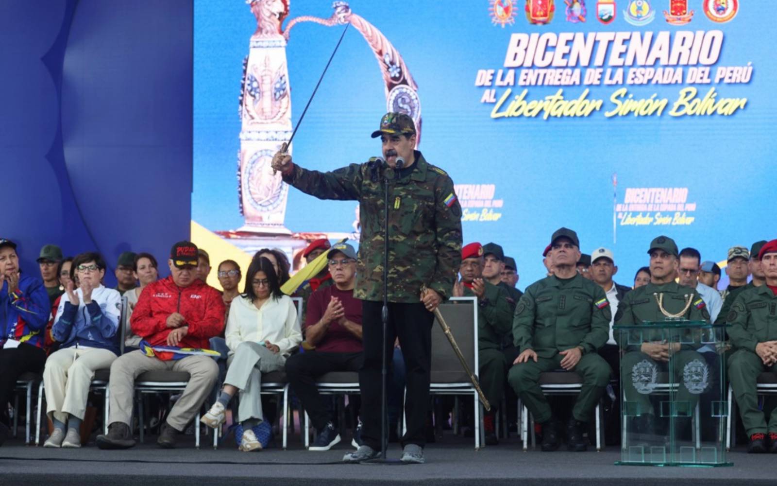 Trump holds Venezuela meeting as Maduro rejects ‘slave’s peace’