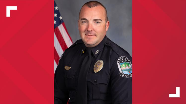 KPD officer arrested on felony domestic assault charge in Sevier County