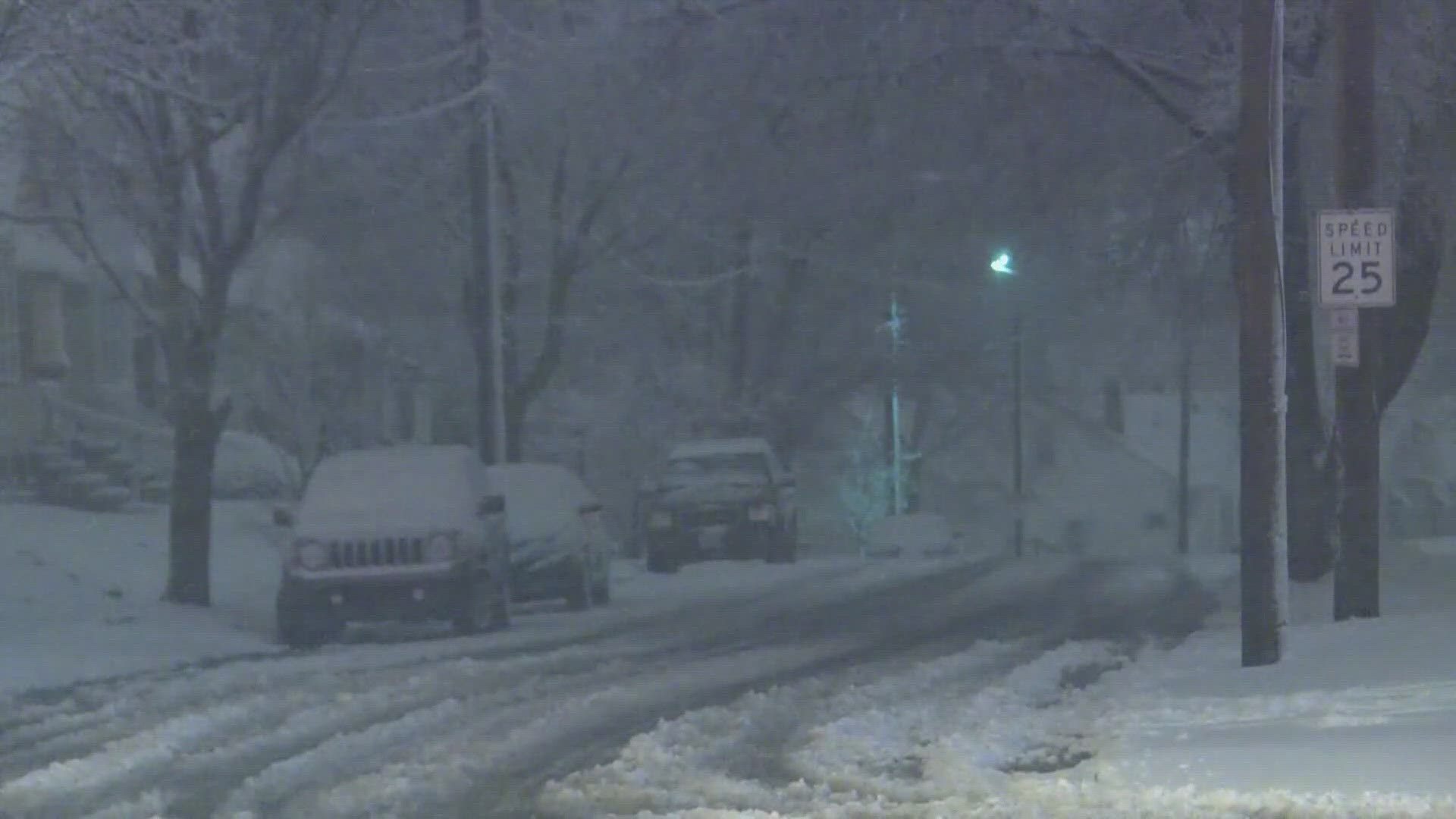 Parking bans issued in Northeast Ohio ahead of expected widespread snow