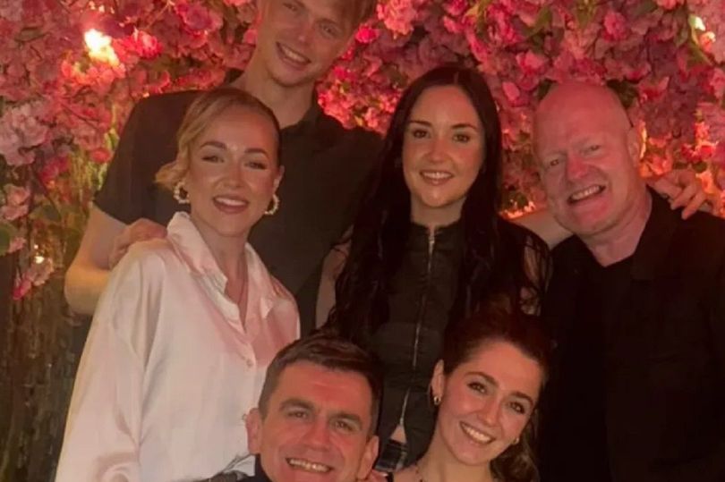 The Brannings enjoyed a Christmas night out in London