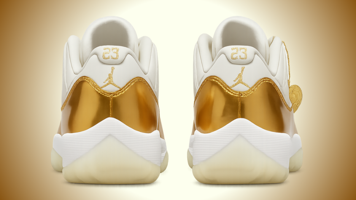Air Jordan 11 Low 'Mother's Day' is the perfect gift dipped in gold ...