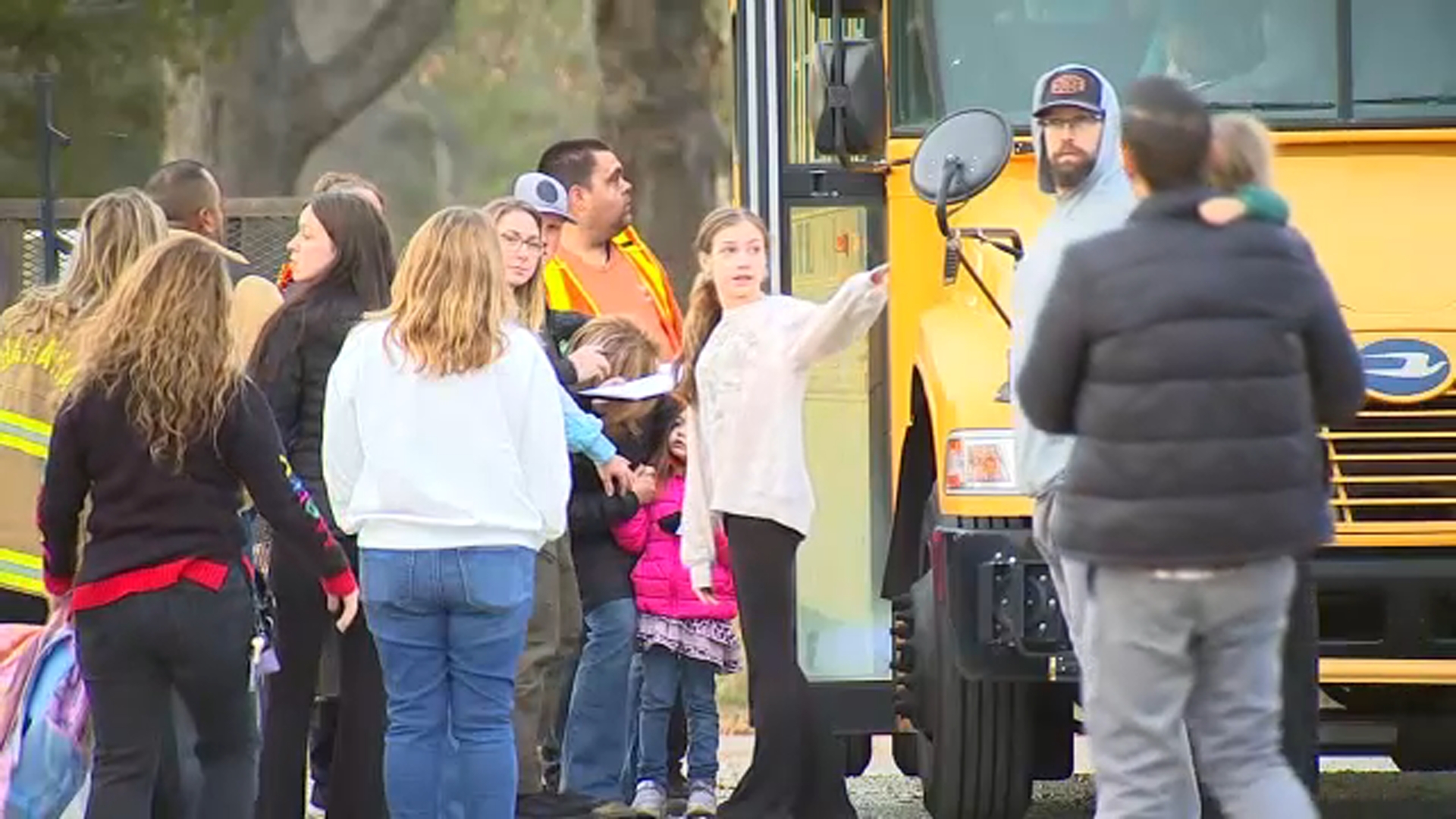 10 students taken to hospital after Durham school bus overturns