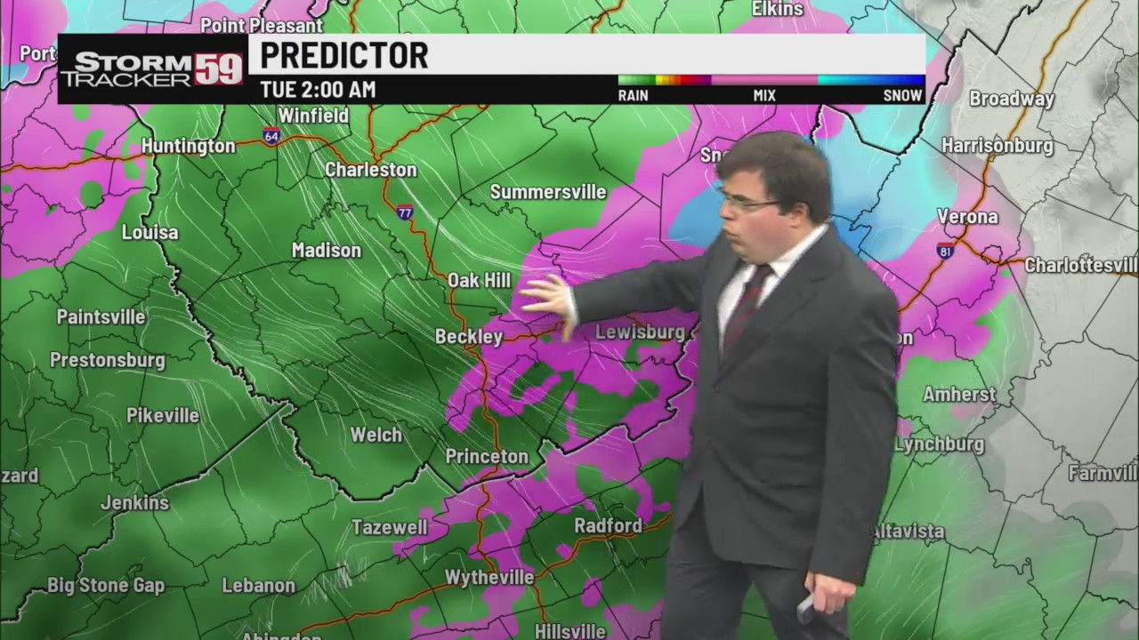 Slick travel Tuesday with freezing rain & snow; staying cold this week