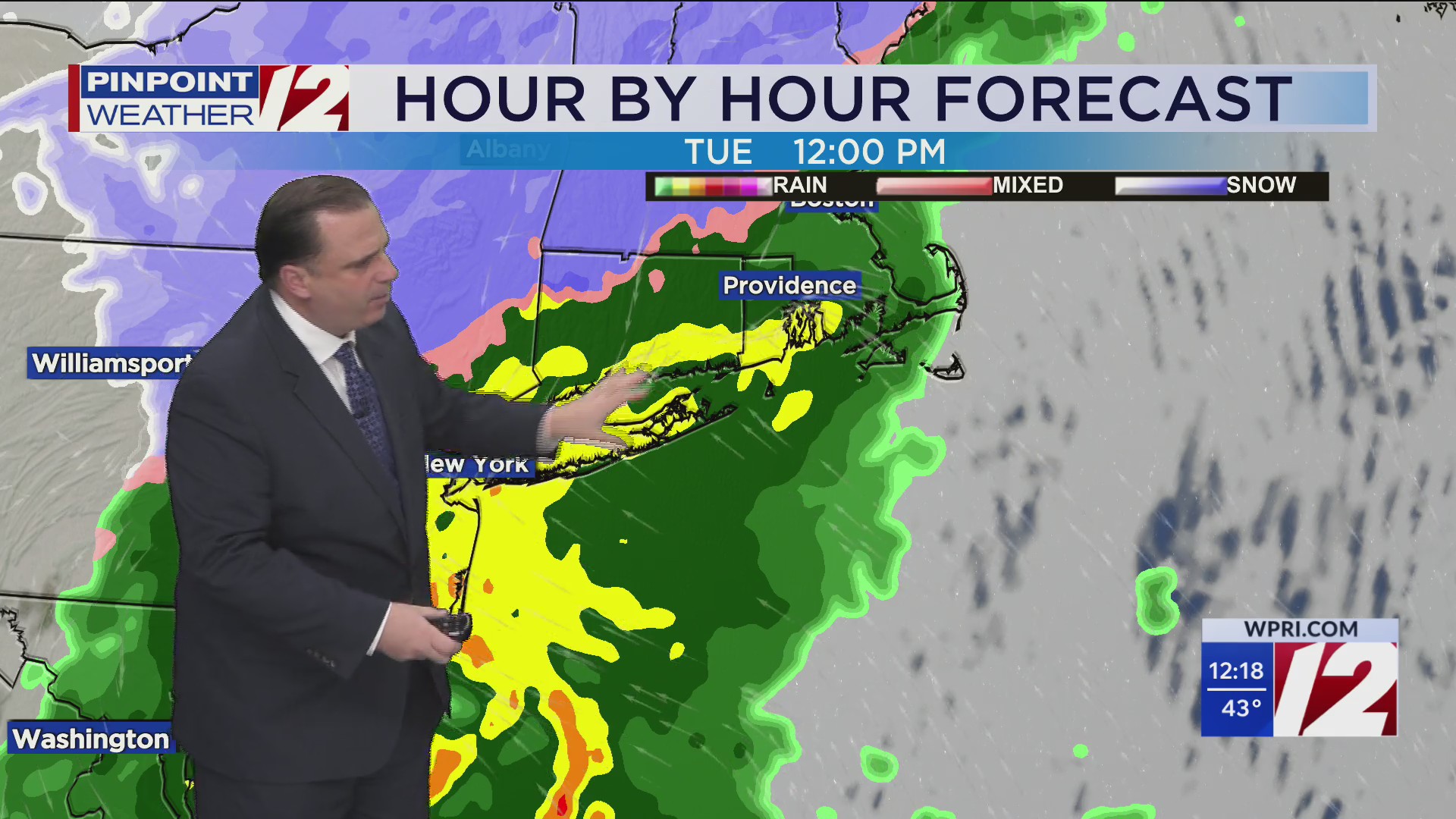 WPRI 12 Weather Forecast for 12/1/25: Chilly and dry today; bit of snow ...