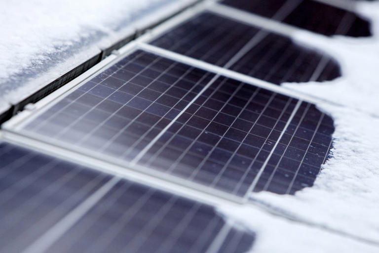 Do solar panels work in winter and on cloudy days?
