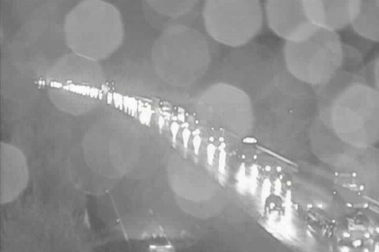 Teen dies in motorway car crash after exiting ambulance