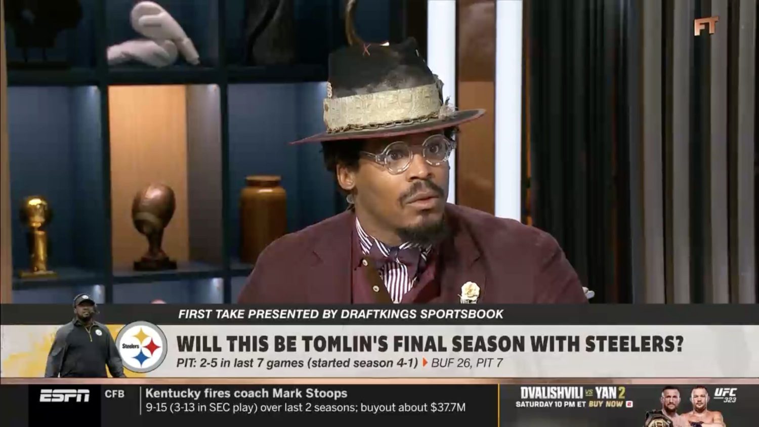 Cam Newton sends clear message to ESPN after firing