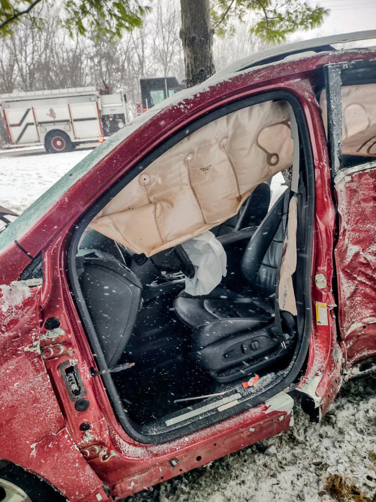 Nov. 29 car vs. tree crash leaves driver with non-life threatening injuries