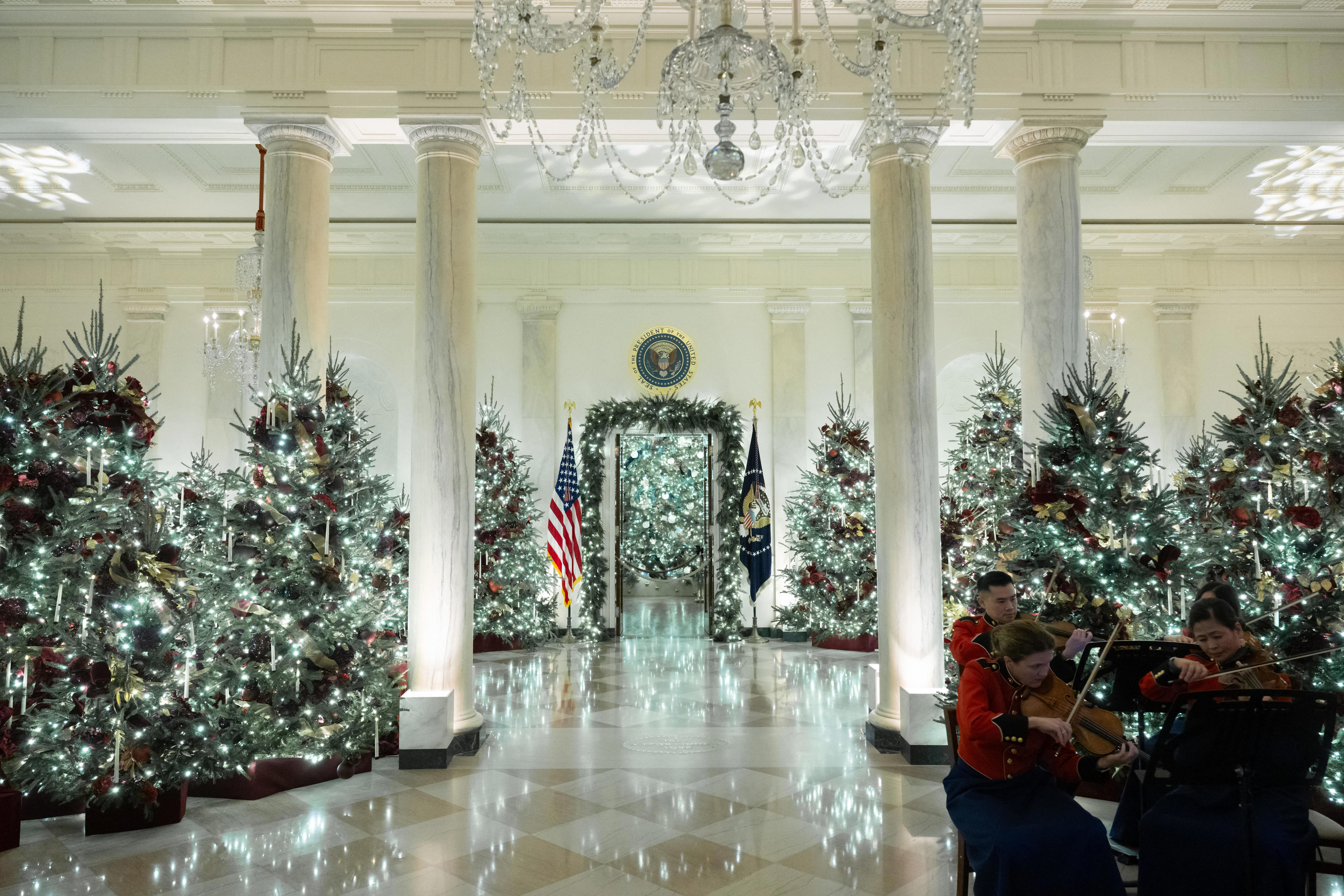 Melania Trump's 2026 White House Christmas Decorations Have Been Unveiled