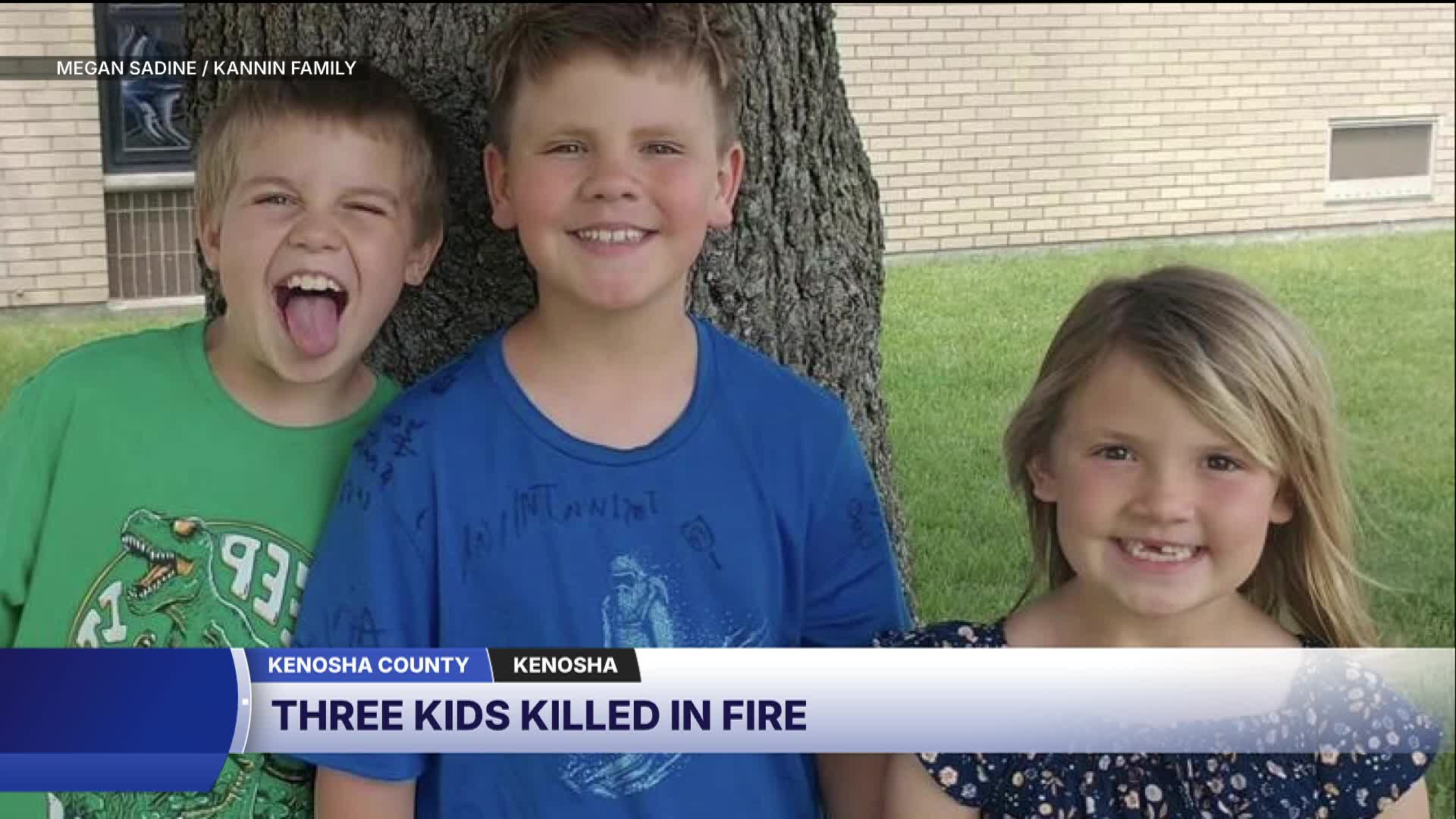 Three children killed in Kenosha fire