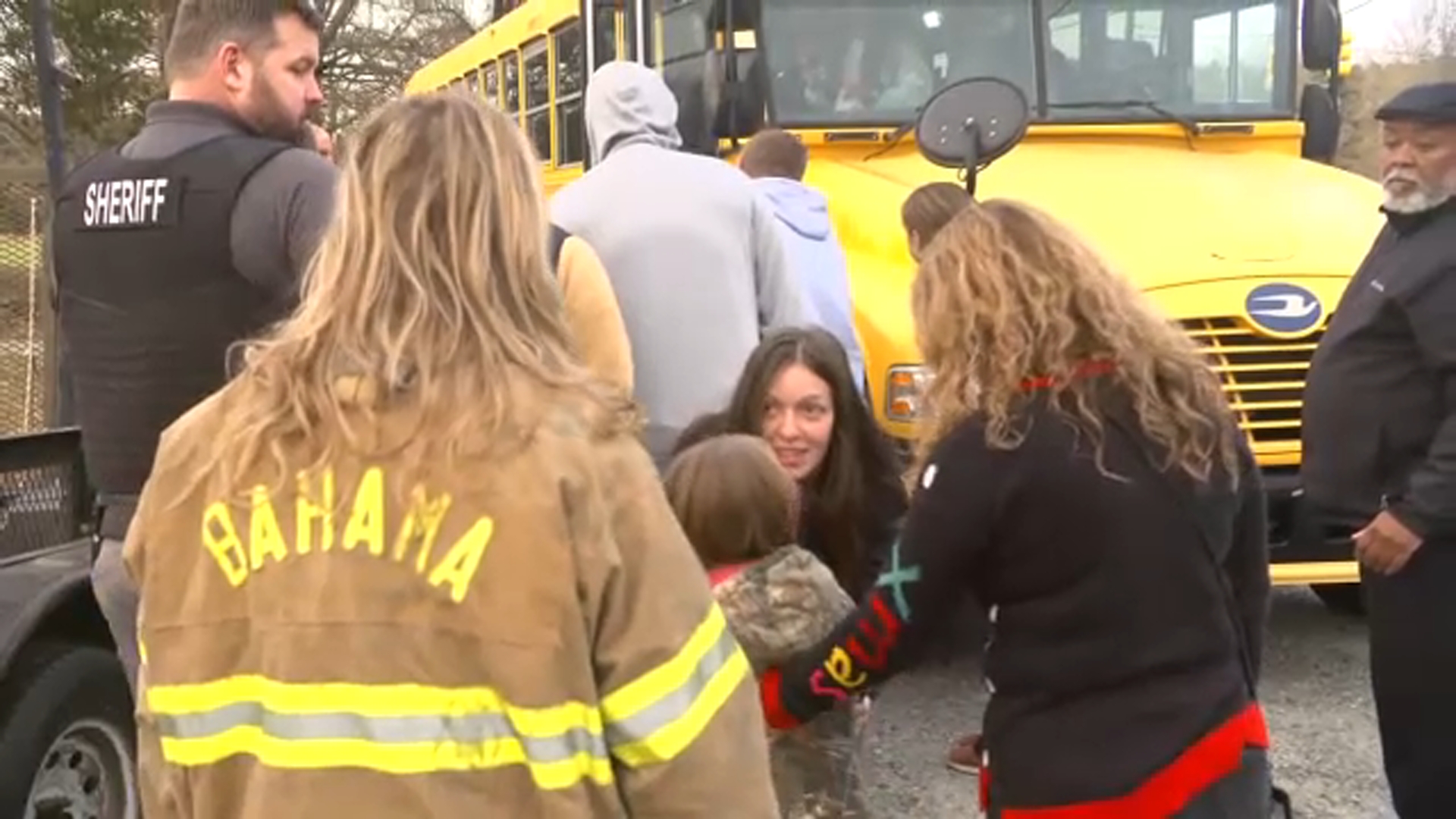 10 students taken to hospital after Durham school bus overturns