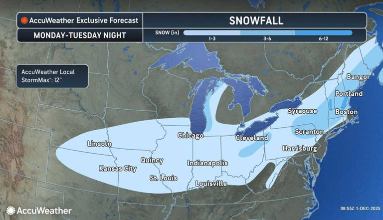 Potent Storm Nears Packed With Snow, Sleet, Rain: Here's Latest