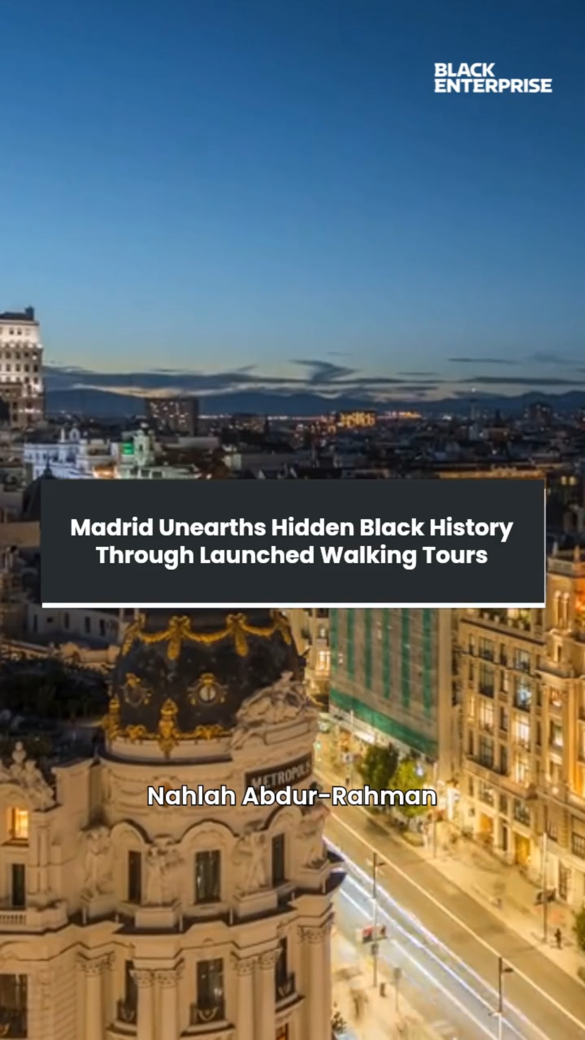Madrid Unearths Hidden Black History Through Launched Walking Tours