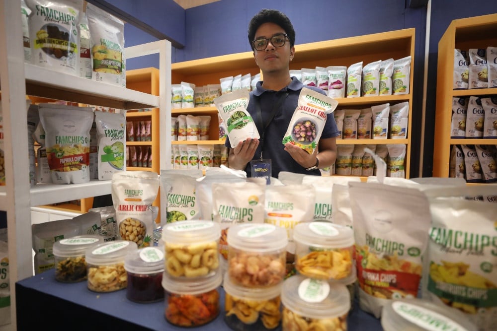 FamChips Perluas Pasar Melalui Pertamina SMEXPO dengan Camilan Sehat