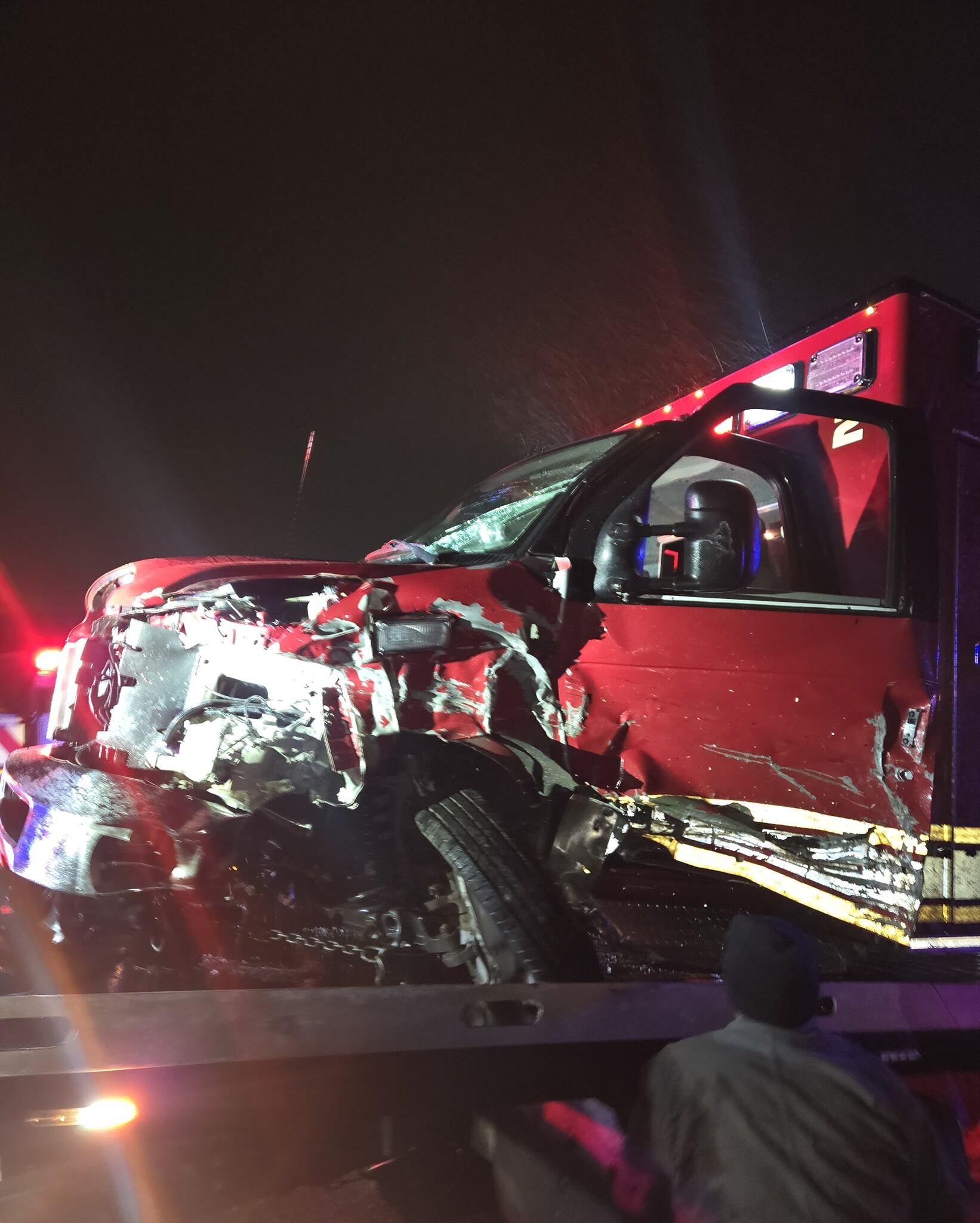 Ambulance crash in Newport injures 4