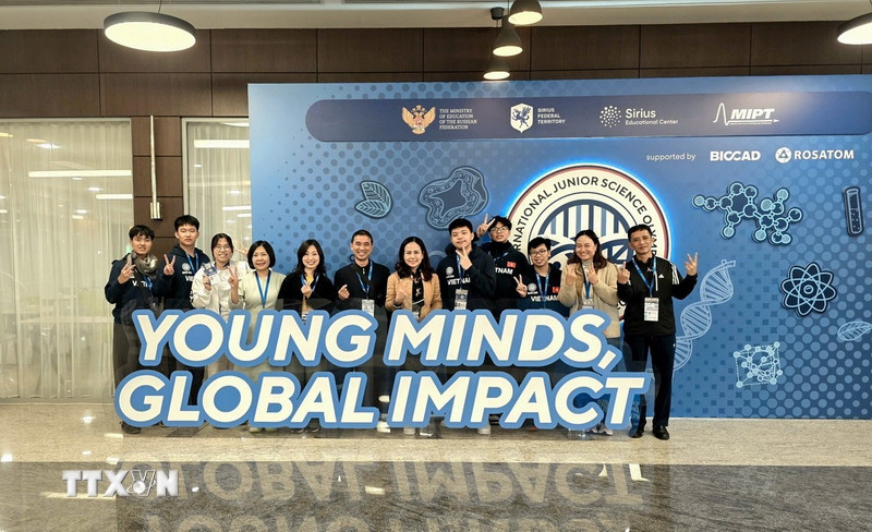 Tất cả 6 học sinh Hà Nội đều giành huy chương tại Olympic Khoa học trẻ quốc tế