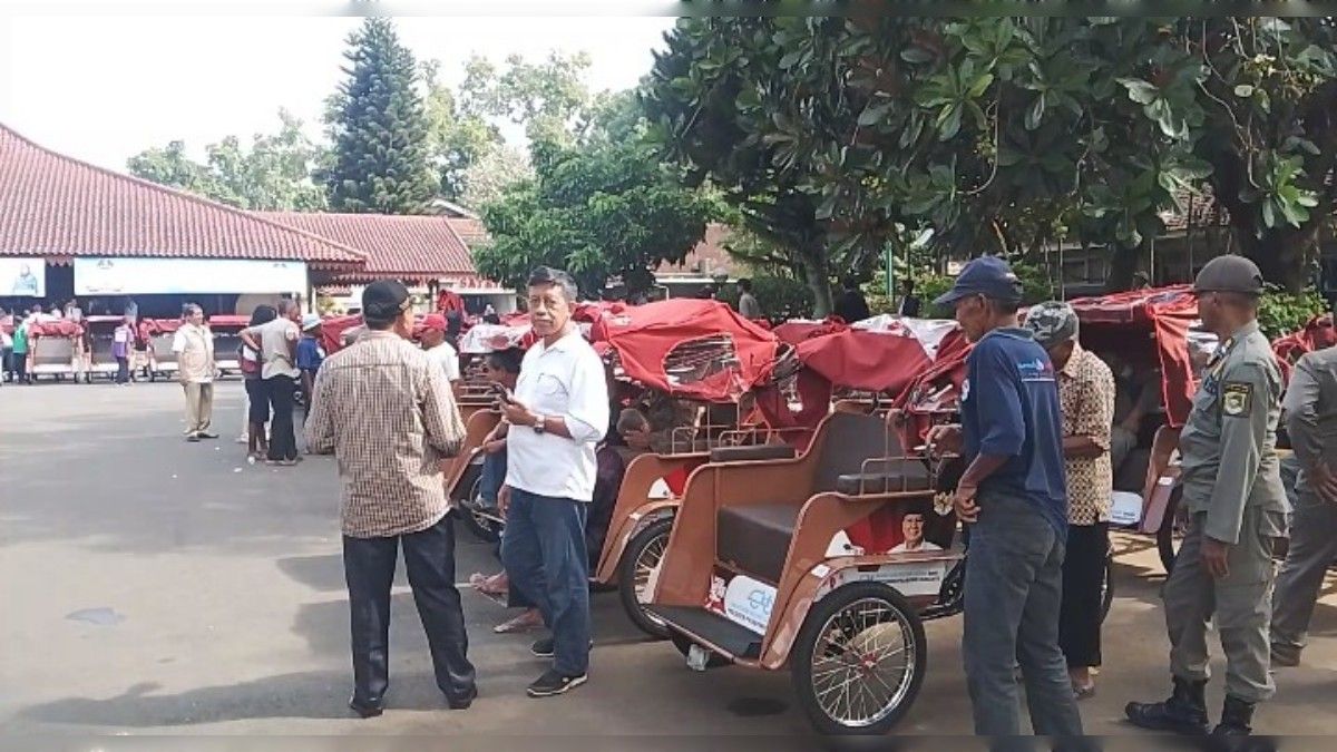 Banyumas Dapat 280 Becak Listrik dari Presiden Prabowo, Ketua GSN: Prioritaskan Pekerja Tua