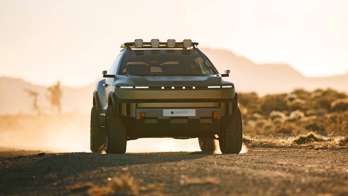 Rustikale Studie enthüllt: Hyundai präsentiert das «Crater Concept»