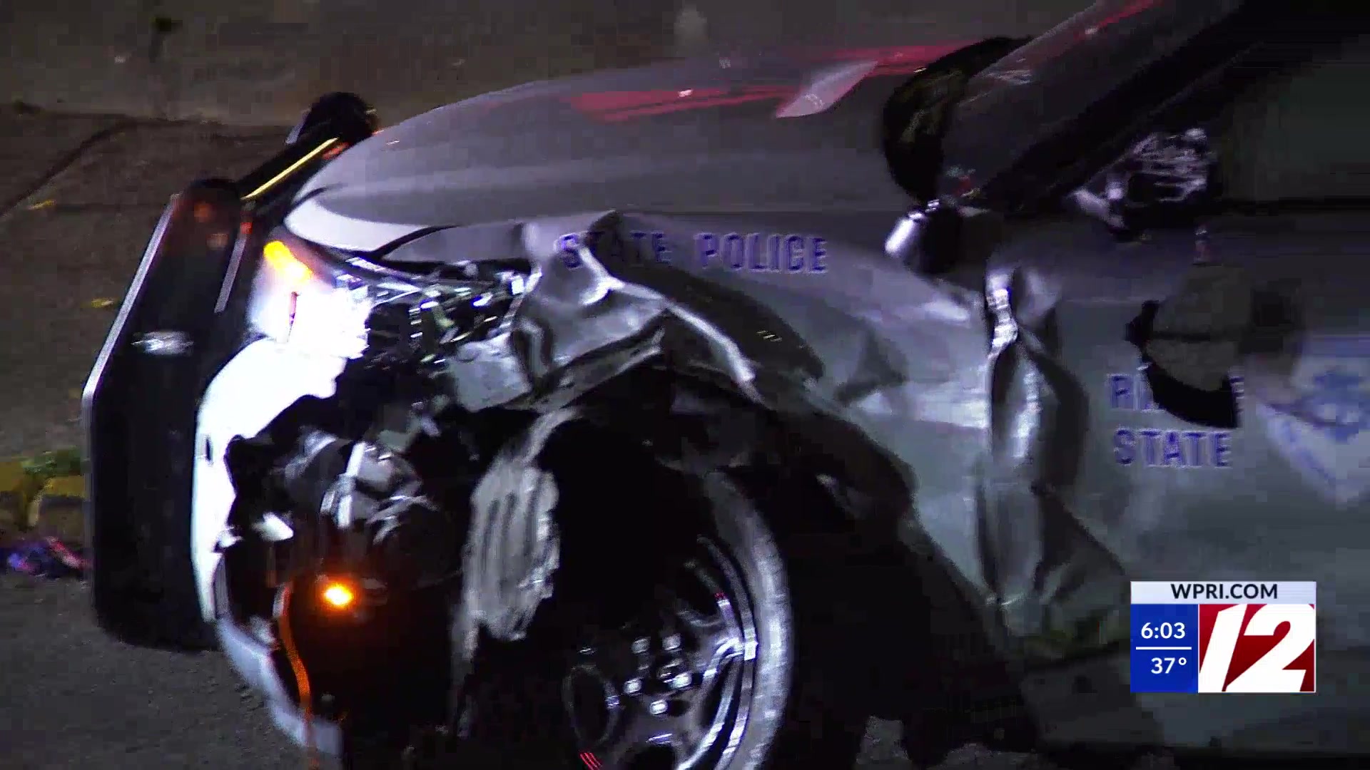 Driver charged with DUI after crashing into RISP cruiser