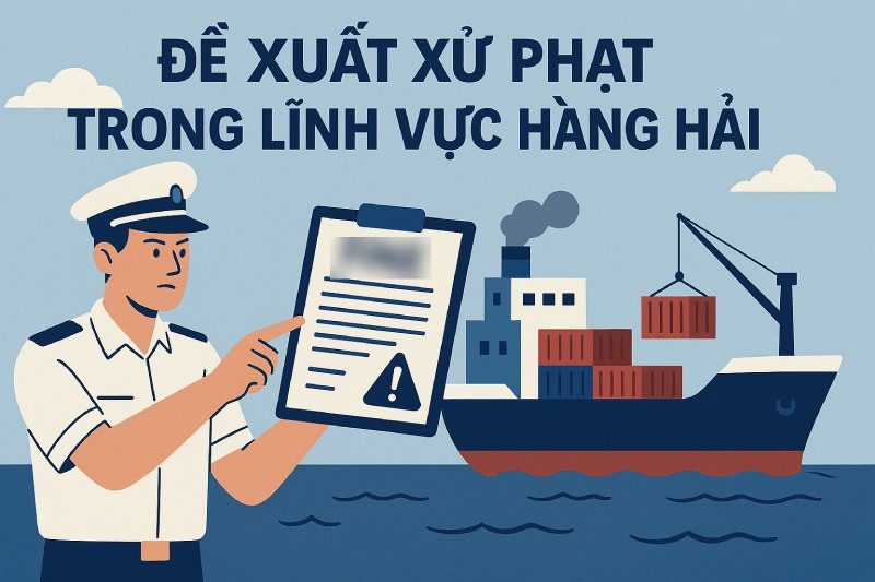 Đề xuất bổ sung hình thức xử phạt với hành vi dẫn đến tai nạn hàng hải nghiêm trọng