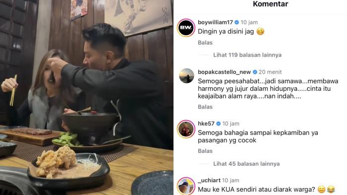 Ayu Ting Ting dan Boy William Kencan di Restoran Jepang, Komentar Samawa Bikin Heboh
