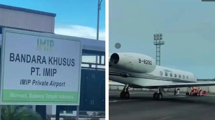 Terungkap, Bandara Private IMIP Morowali Dibuka untuk Investor