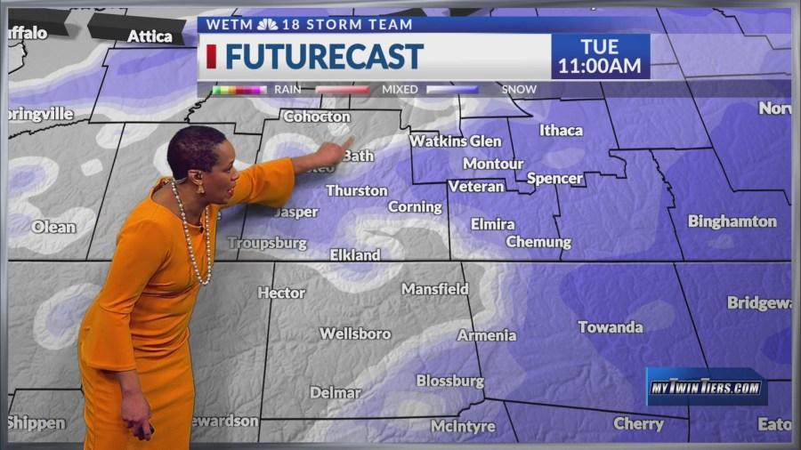 18 STORM TEAM WEATHER ALERT DAY: Winter Weather Advisory for the Twin Tiers