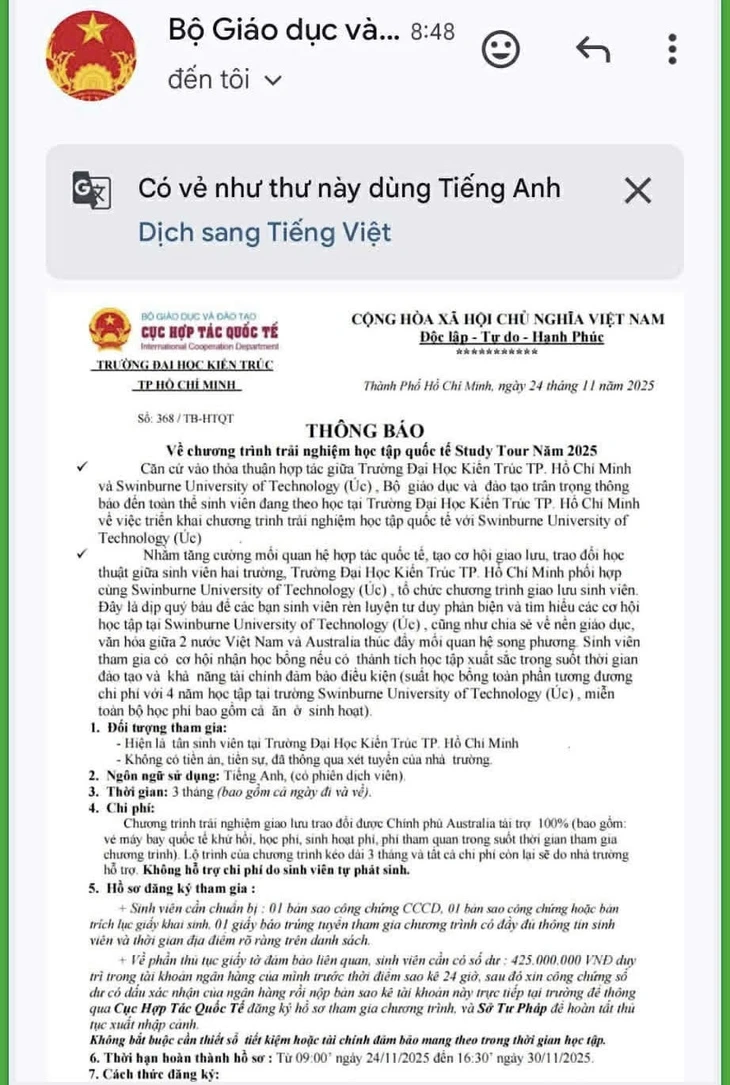 Tưởng được 'học bổng du học', sinh viên ở TP.HCM bị bắt cóc online 2 ngày trời