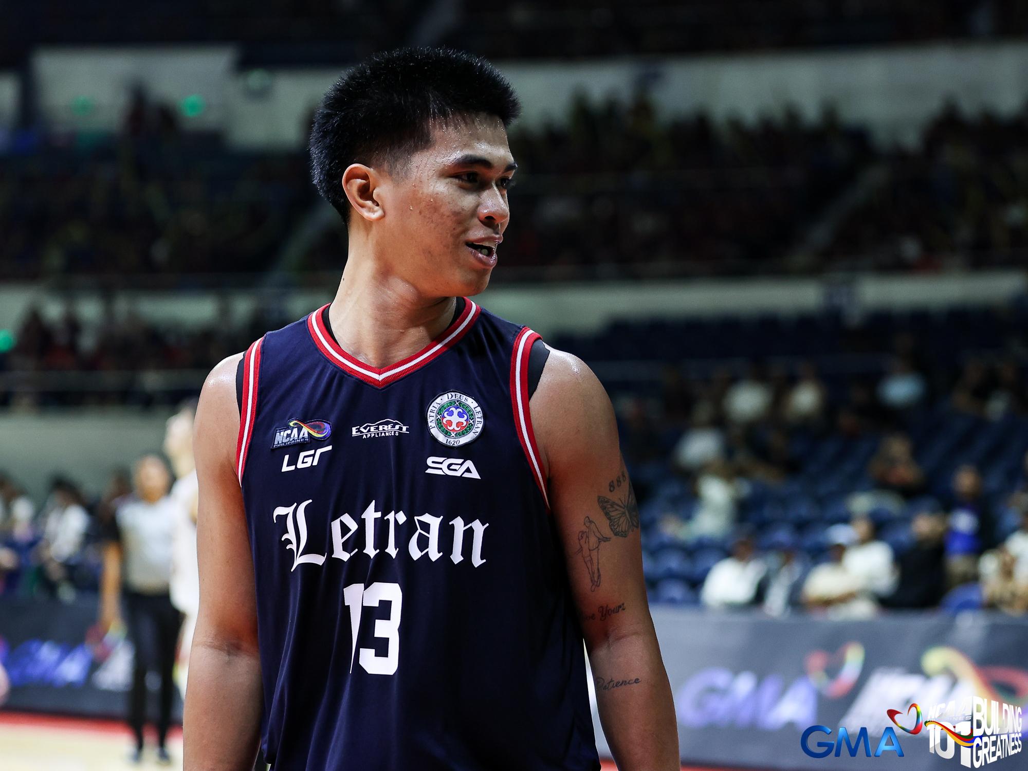 NCAA: Letran staves off Perpetual comeback, moves on cusp of finals return