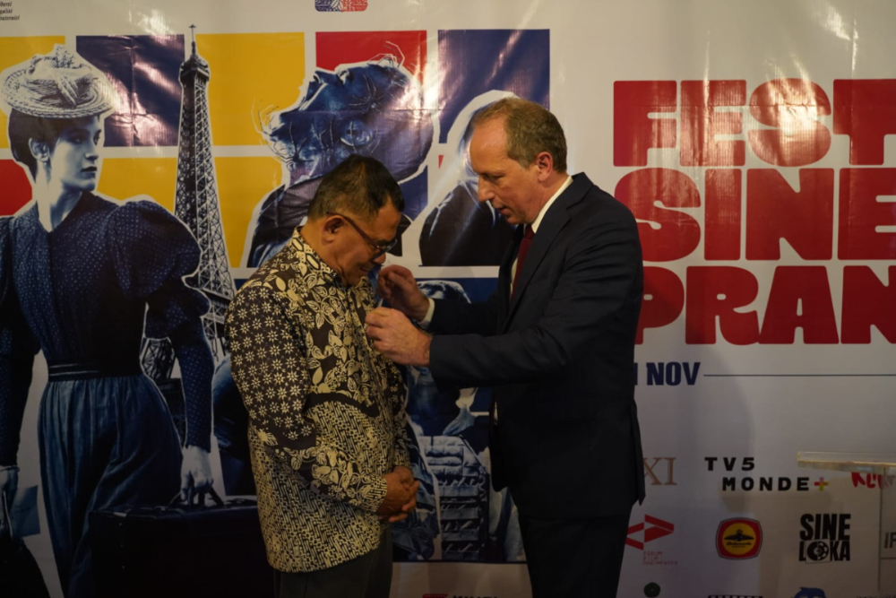 El cineasta indonesio Garin Nugroho asciende a un rango superior en el Honor de las Artes de Francia
