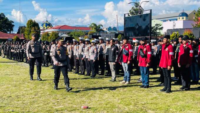 664 Personel Gabungan Amankan 1 Desember dan Kunker Menkopolhukam