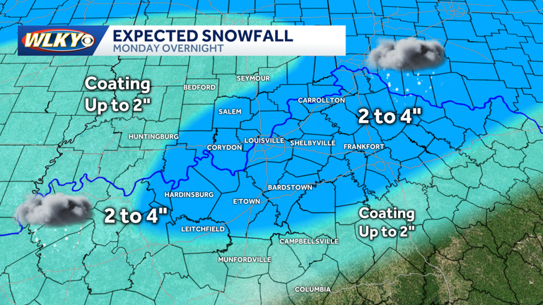 Winter weather advisory: wintry mix, snow overspreading the area