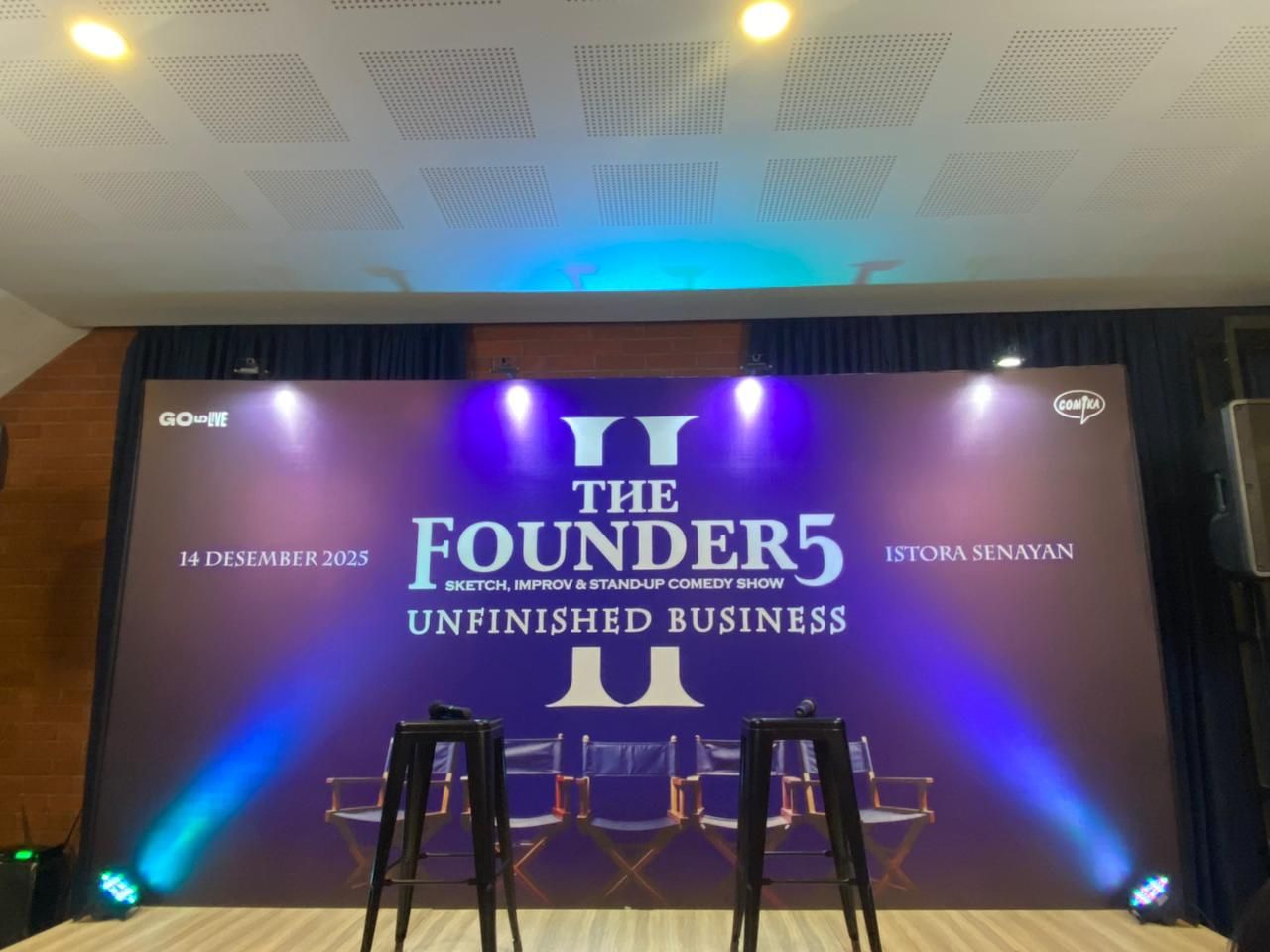 The Founder5 Siap Hadir, Gelar Konferensi Pers The Founder5 II: Bisnis yang Tidak Selesai