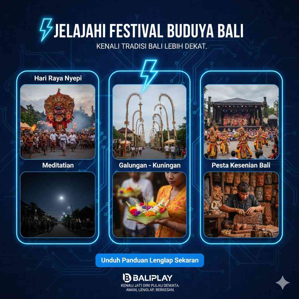 Budaya Bali: Panduan Festival Budaya yang Menakjubkan