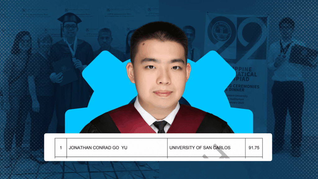 Jonathan Yu: From a mathlete to Top 1 of the Civil Engineering exams