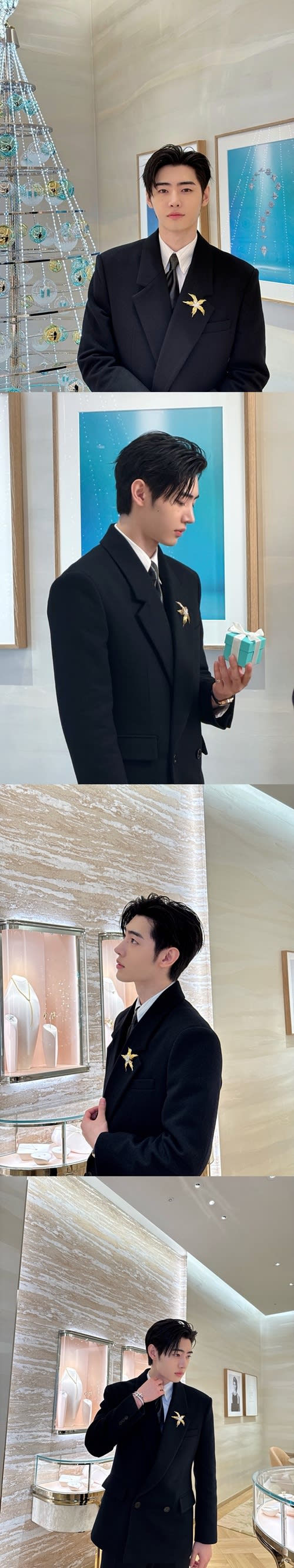 プロポーズなの?!」ENHYPEN・ソンフン、ブラックスーツで放つ完璧