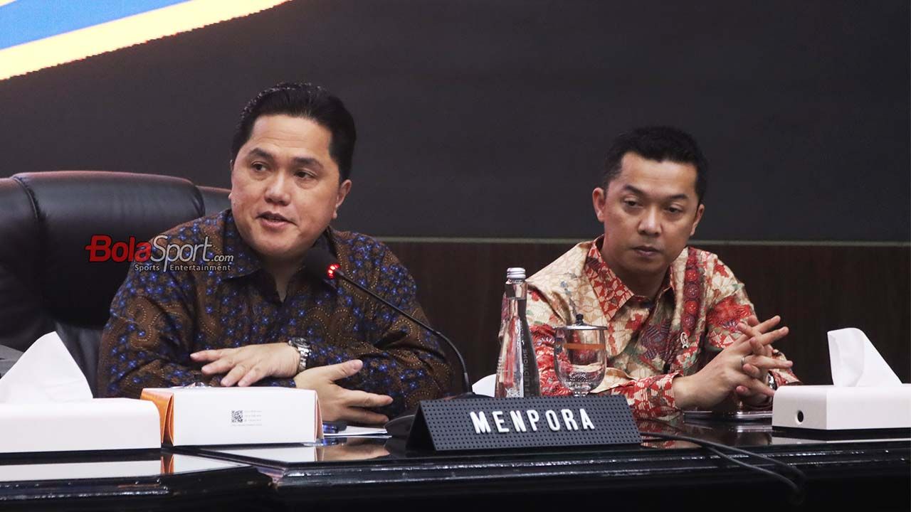 Jawaban Menpora Erick Thohir Soal Perbaikan JIS