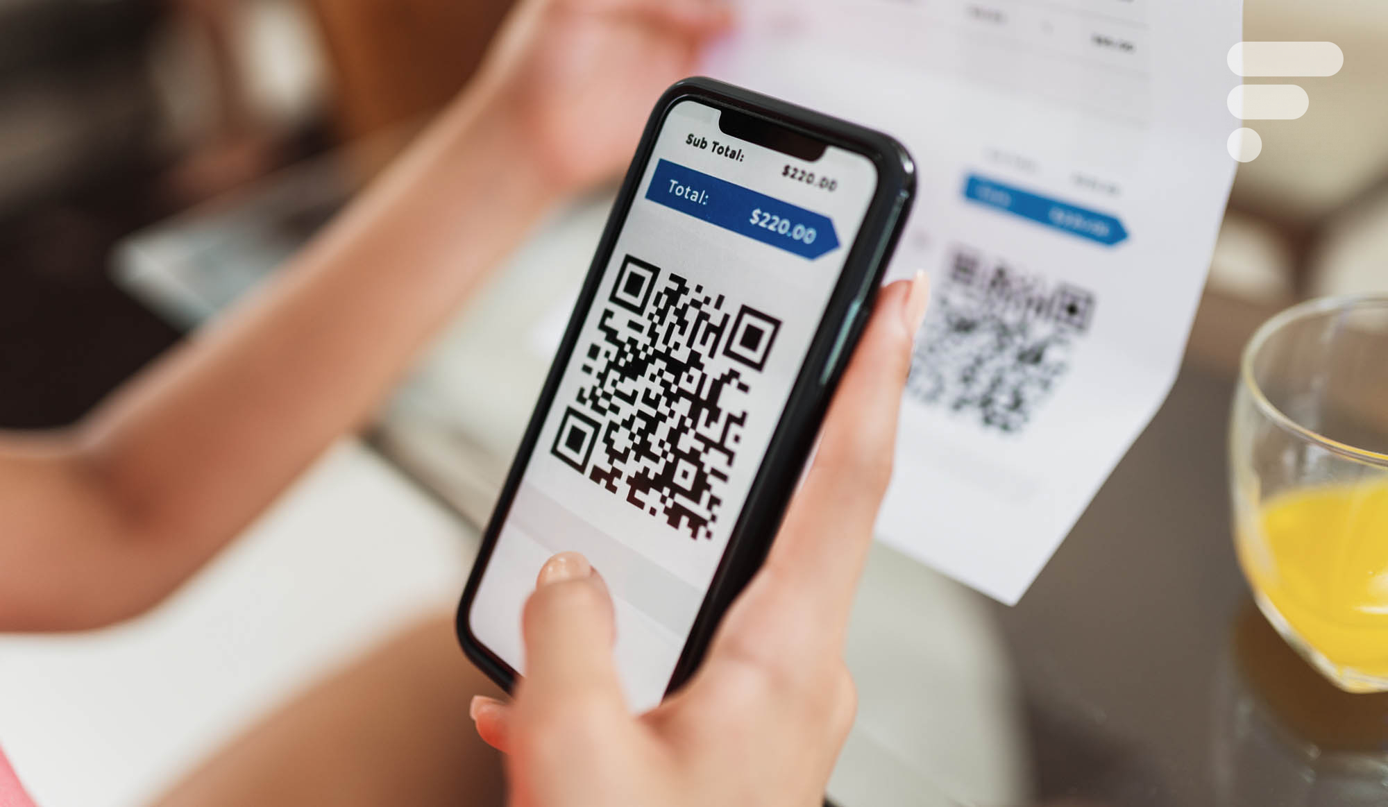 Scanner des QR Code avec une seule main sera enfin très bientôt ...