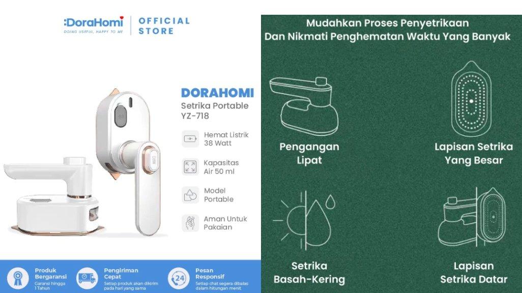 Harga Setrika Mini Portabel di Bawah 100 Ribu: Ringkas dan Nyaman untuk Travelling