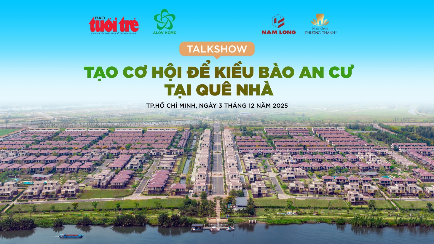 Khởi động chuỗi talkshow 'Tạo cơ hội để kiều bào an cư tại quê nhà'