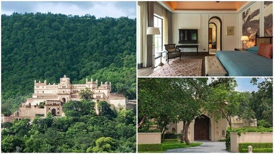 Step inside the luxurious 350-year-old Rajgarh Palace in Khajuraho ...