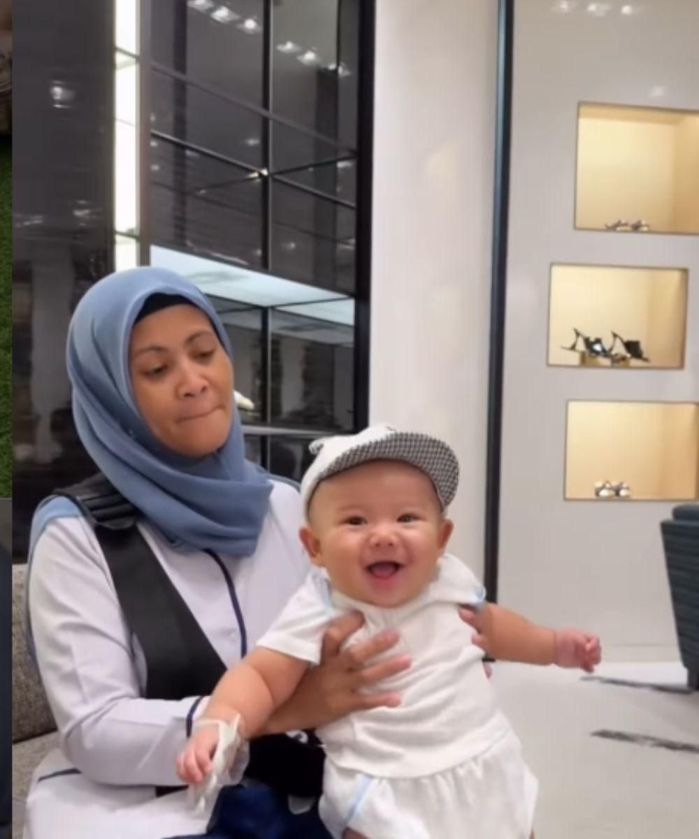7 Foto Kedekatan Arash dan Pengasuhnya