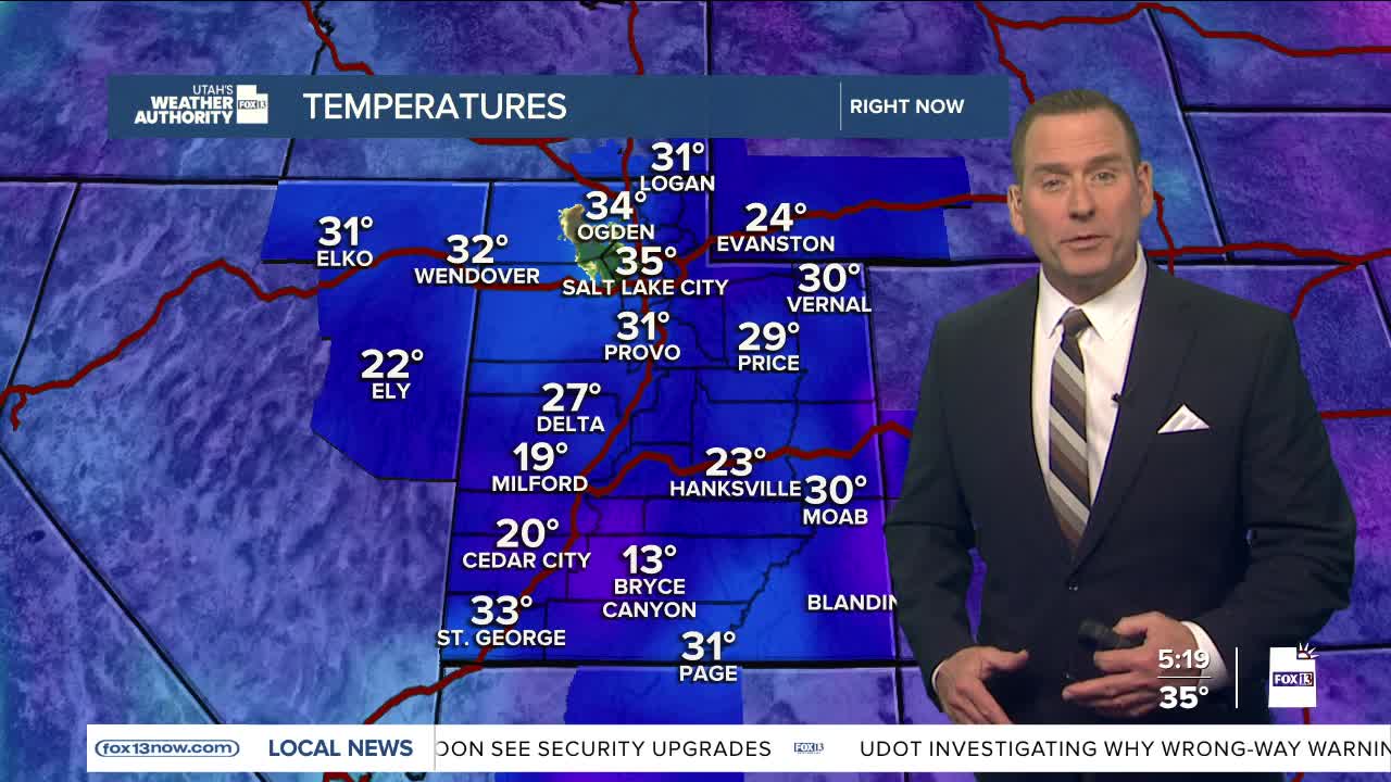 Another storm moving in; More rain & snow- Tuesday, December 2